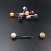 Ear Rings Tongue Nails Barbell Body Piercing Jewelry Umbilical Ring Bauchnabel Piercing