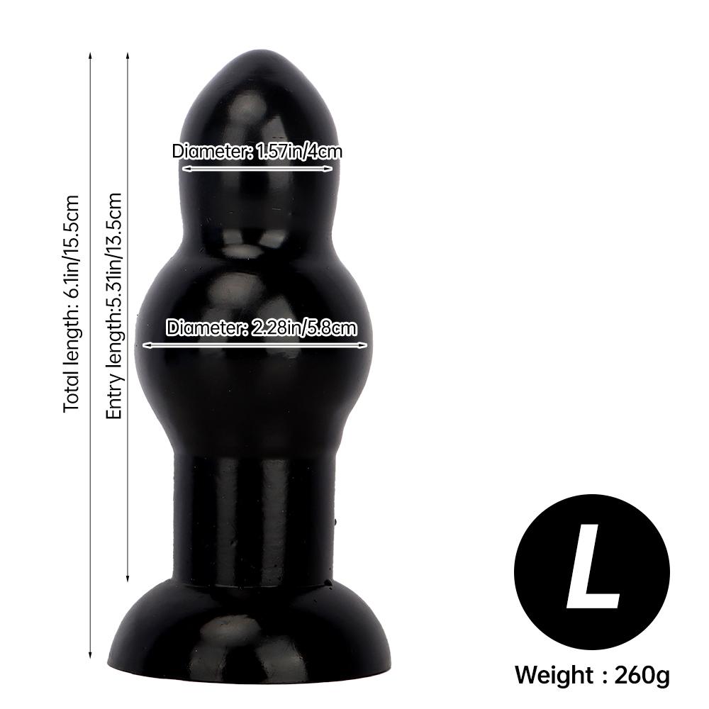 Analplug Dildo Weich Groß Analdilator Stimulieren Vagina Anus Masturbator Buttplug Sexspielzeug für Frauen Männer Sexprodukte 18+