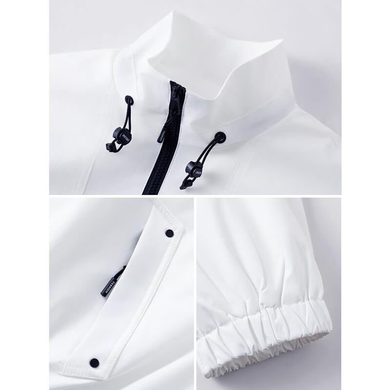 Women's Colorblock Stand-Up Collar Jacket