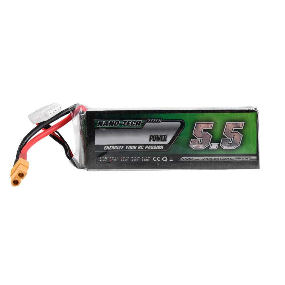 Airtonk POWER 5500mAh 14.8V 35C XT60 Plug LiPo Battery for RC CarAirplaneBoat