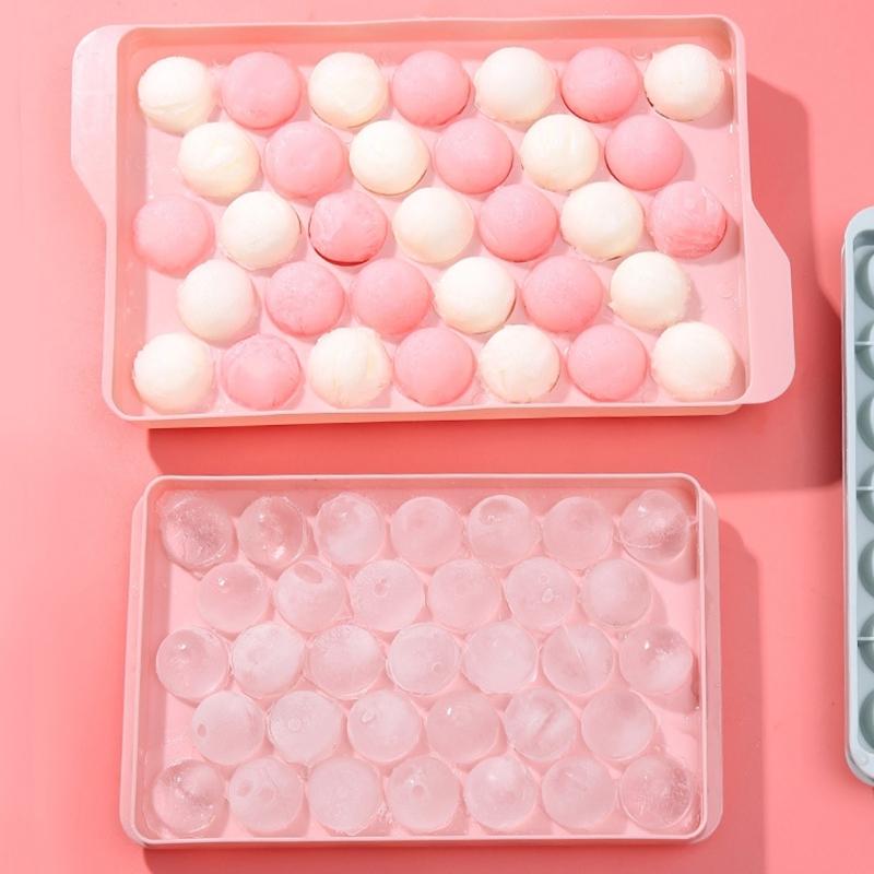 33 Cavity Ice Making Molds Ice Cubes Molds Suitable for Enhancing Beverage Experience at Family Event and Celebration