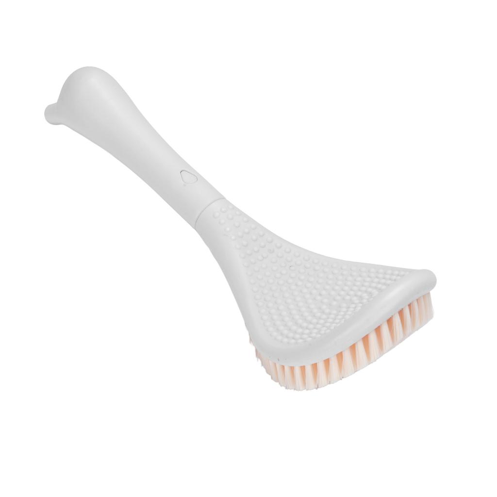 Foot Scrubber Brush for Shower Long Handle Curved Head 3 Lengths Multipurpose Foot Cleaning Brush