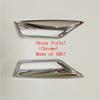 Front Fog Foglight Lamp Lights Frame Decoration Cover Trim For Lexus RX 300 450h   ABS Chrome Accessories Exterior Refit