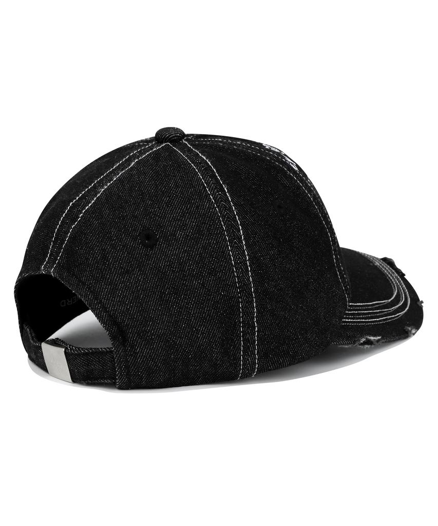 NOT4NERD Broken Wings Denim Ball Cap - Black