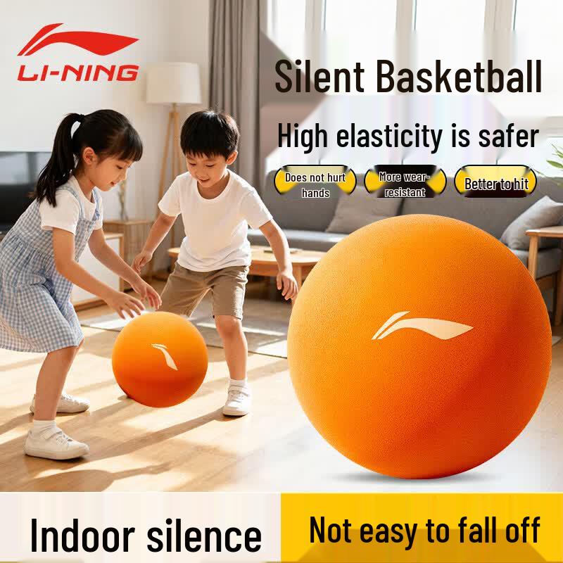 Li-Ning Silent Indoor Kids  Training Basketball Size 5