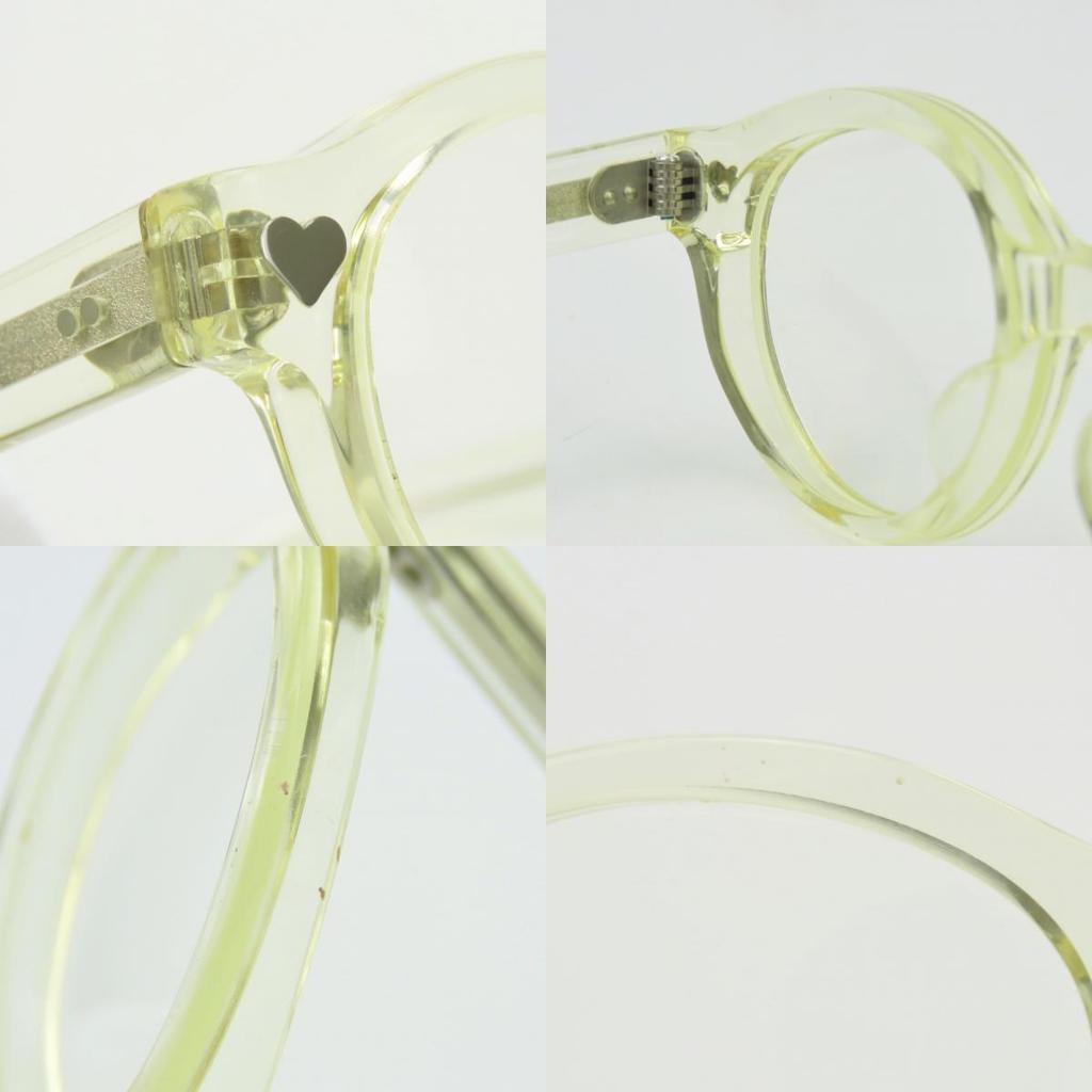 Used EFFECTOR Glasses liquid F41-04063 plastic Clear yellow Accessory