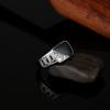Ring Classic Square Men'S Ring Hand Jewelry Geometric Diamond Set