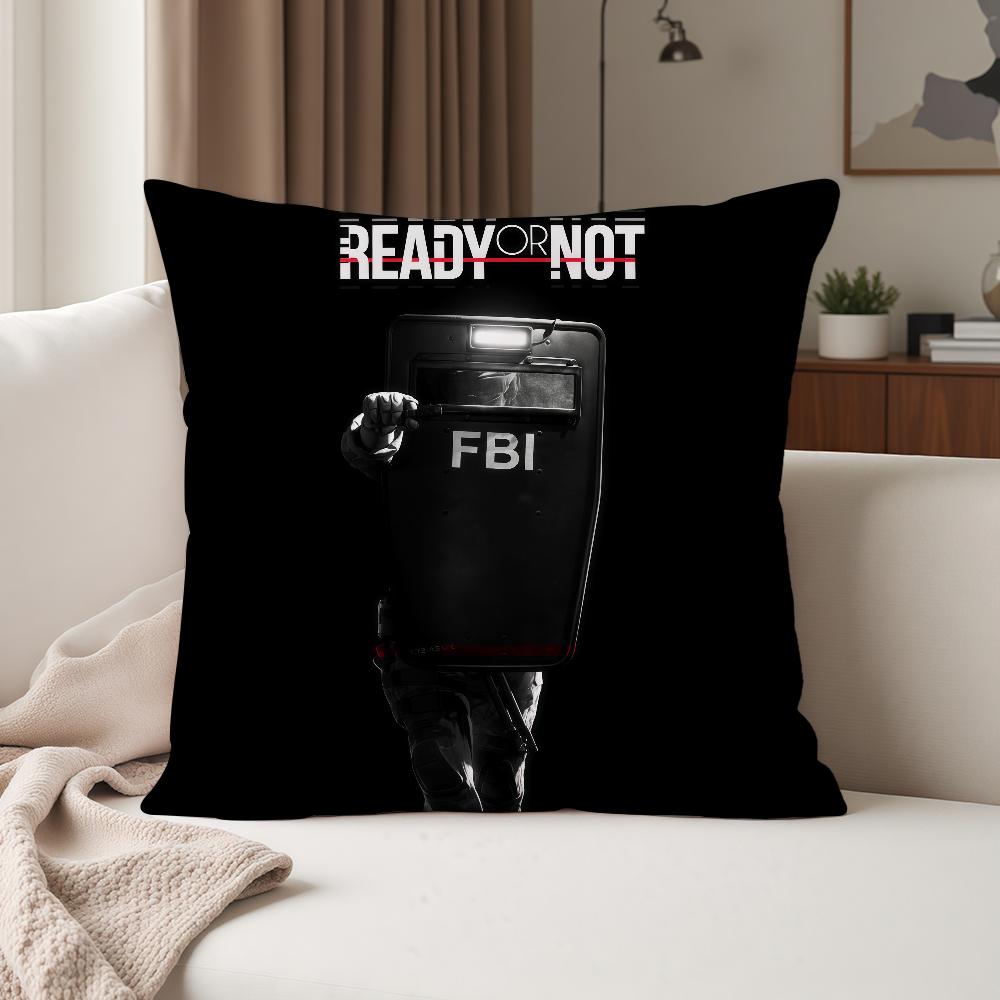

Cool FFBI Logo Pillow Case Suitable For Bedrooms Living Rooms Cars Home Decoration 30cmx30cm