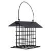 Rural Iron Bird Feeder Station Wildbird Shelter Place With Easy Refill Feature Ideal For Wild Bird Enthusiasts