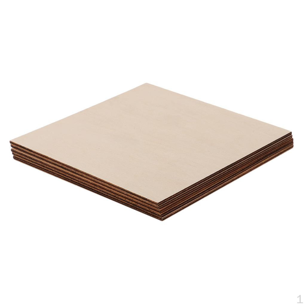 100mm/120mm/100x300mm Unfinished Blank Wood Slices Cutouts for , Painting, Writing,
