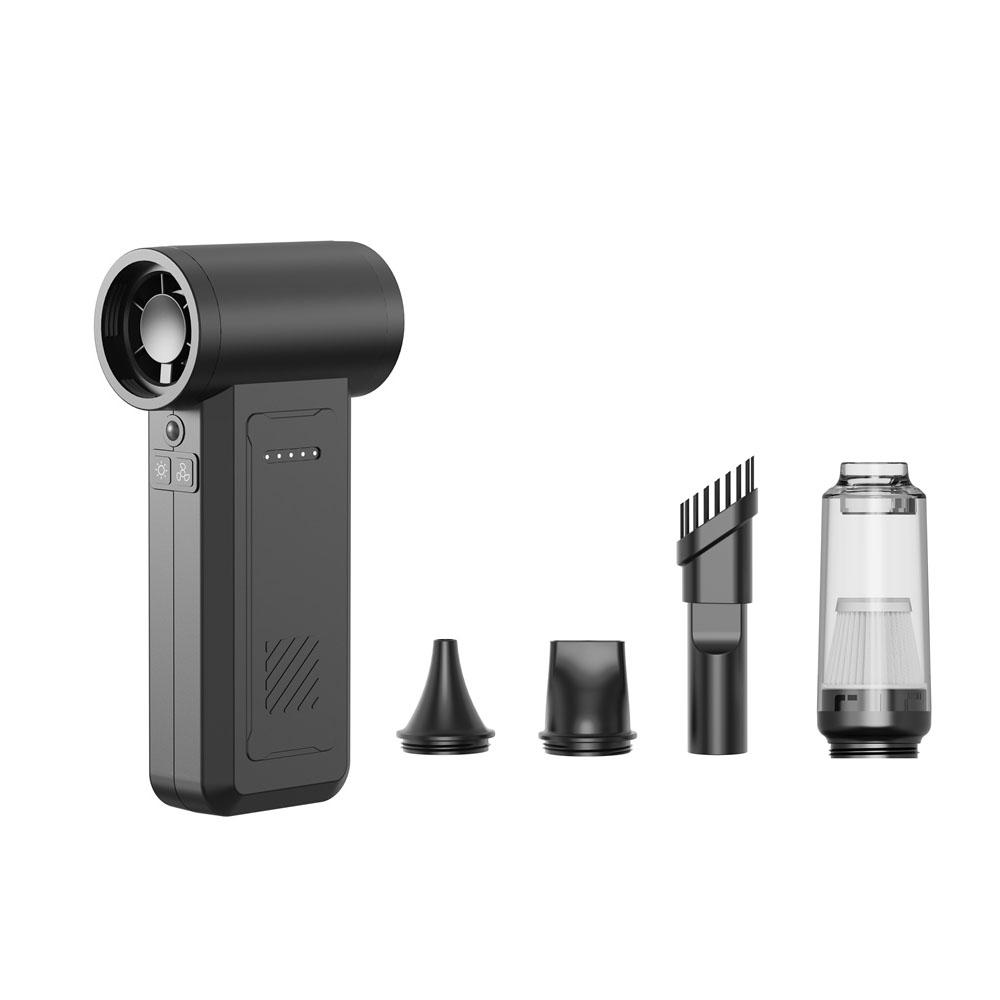 

Powerful 350000RPM Violent Fan Electric Air Blower Portable Dust Cleaner TypeC Charging 58m/s Brushless Turbo Jet Fan Blower чёрный