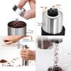 MOPCONY New Large Capacity 30g Mini Manual Coffee Grinder, Stainless Steel Coffee Bean Hand Crank Portable Grinder with Non-Slip Silicone Cover and