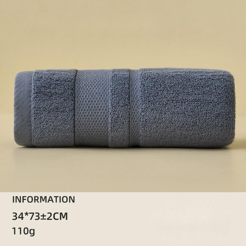 Premium Pure Cotton Bath Towel Set – Soft, Absorbent & Luxurious Terry Cloth Design In Solid Colors for Home and Hotel Use