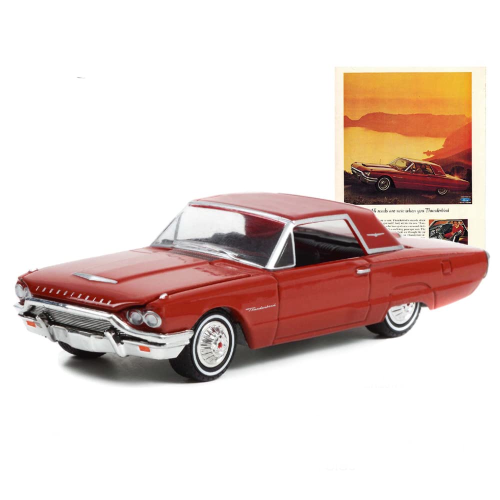 GREENLIGHT SCALEVINTEAGE AD CARS SERIES FORD THUNERBIRD HARDTOP Greenlight Scale Vintage Ad Cars Series 7 1984 Ford Thunderbird Hardtop 164 7-1984 -