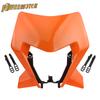 For KTM EXC 300 2024 Motorcycle Headlight Housing Fairing SX SXF XCF 125-500 Motocross Light Plastic Plate Replace Accessories