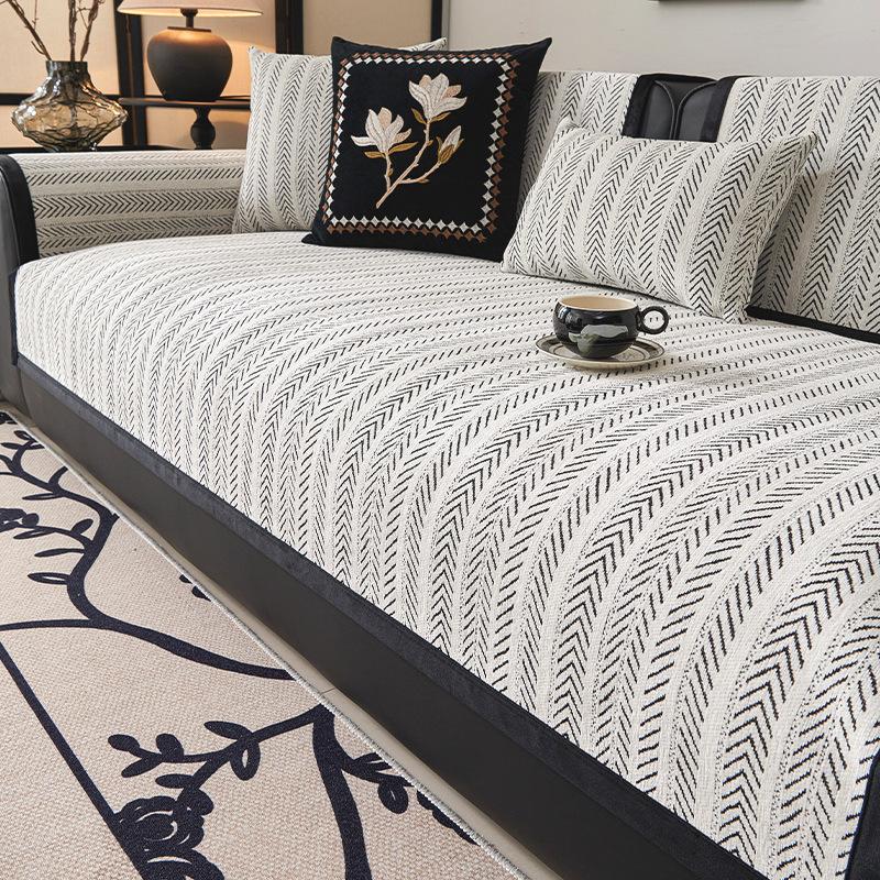New Chenille Sofa Cushion Four Seasons Universal Leather Sofa Cover Non-Slip Sofa Cover Cloth Towel Seat Cushion