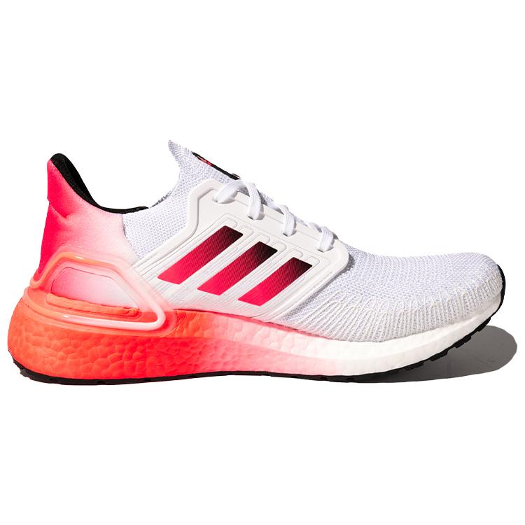 New UltraBoost 20 Adidas 'White Signal Pink' G55837