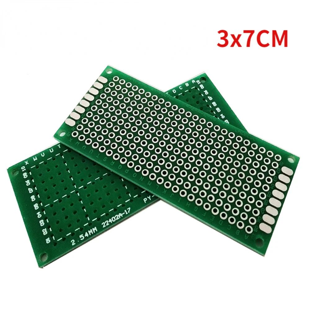 1 PC Universal Single-Sided PCB Board 7x9cm 15*20CM 10*22CM 20*30CM PCB Experiment Breadboard Green Prototype Circuit Boards