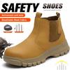 Unzerstörbare Bergarbeiterstiefel Arbeitsstiefel Stahlkappe Sicherheitsschuhe Herren Arbeitschuhe Sneaker Leichte Durchstichfeste Sicherheitsschuhe Herren