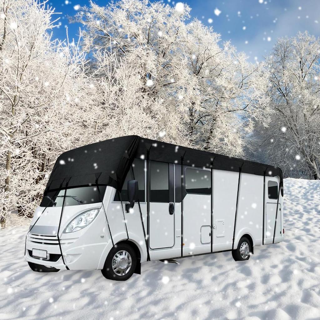 Rvs Covers For Roof Rainproof UV Protection Protector Caravan Roof Protection Tarpaulin For Travel Trailer Caravan Motorhome