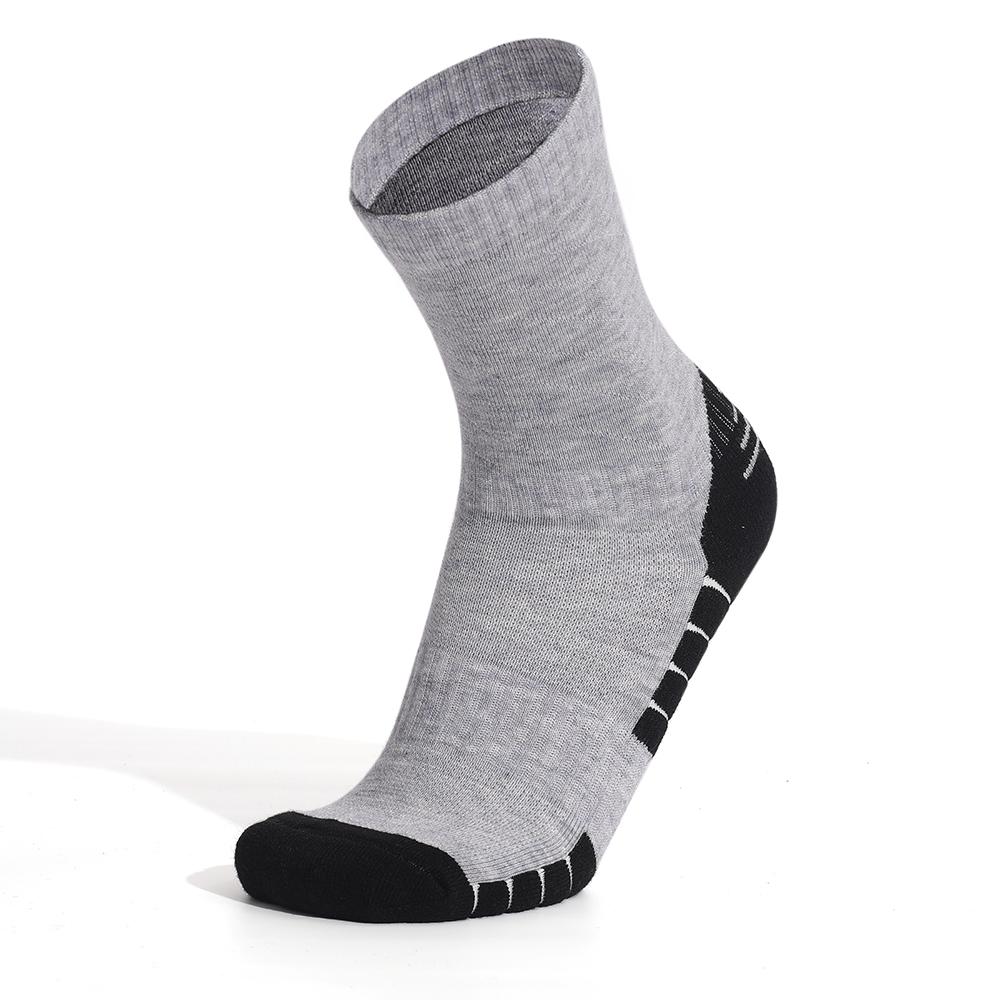 3-pack Wool Socks Anti Slip Sports Socks Outdoor Fitness Breathable Moisture Wicking Socks