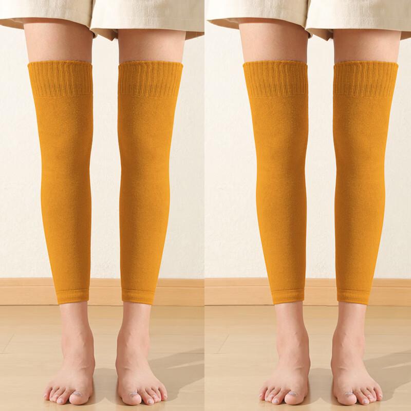 Langsha Women s Thermal Fleece Knee Socks One Size