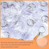 Delicate Blank Photo Frame Keychain Phone Strap Chain  Anti-Lost Chain Jewelry