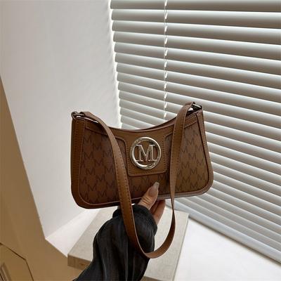 New Alphabet Premium Retro Women's Trend Versatile One Shoulder Oblique Span Bag Women's Bag Personalized