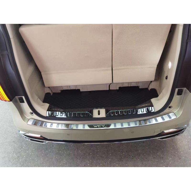 24 Wei High-Mountain Rear Skid Plate Door Sill & Trunk Tailgate Trim Strip - Modification Parts & Accessories