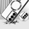 Case for Samsung Galaxy S23, Electro MagSafe, Black + Glass Screen Protector