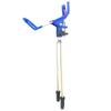 Universal Dual-Use Fishing Rod Holder & Ground Insert Rod Rack