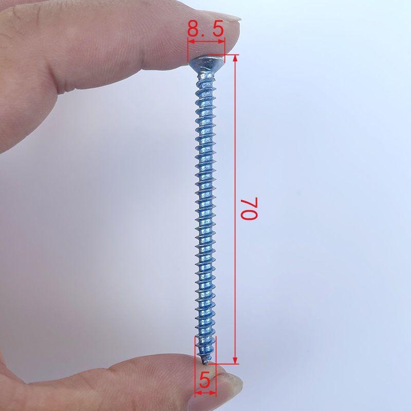 Extra Long Phillips Self-Tapping Woodworking Screws for Door and Window Installation (M4/M5)