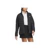 Adidas 630 Padded Solid Color Stand Collar Zipper Casual Jacket Women Jacket Black HZ6031