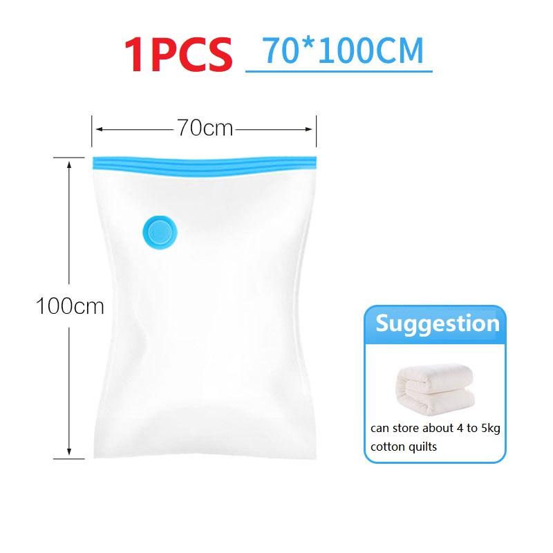 Vacuum Storage Organizer Bags Home Wardrobe Clothes Compression Packaging Sealing Bag for Travel Suitcases Save-Space Organizer