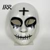 Klare Sicht Halloween Gesichtsmaske Gruselig für Erwachsene, Horror Realistisch Cosplay Party Sichtfeld Zubehör, Unheimlich Vollmaske Kostüm,