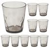 IJ Unbreakable Glass Tumblers, 10-Pack, 250ml, Microwave and Dishwasher Safe, Made In Japan, Perfect for Restaurants, Cafes, Outdoor Activities, Cute