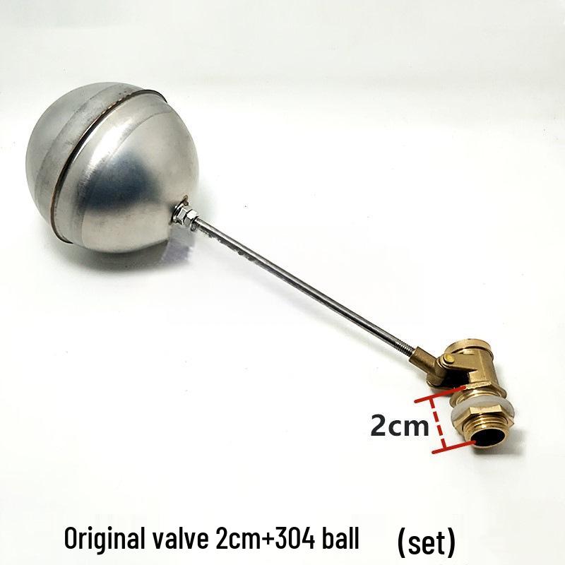 4-Minute Copper Float Ball Valve for Rice Cooker: Stainless Steel Water Inlet Switch and Tank Valve Accessory