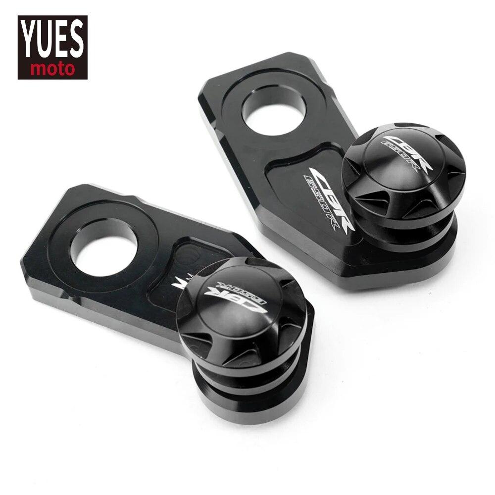 Motorcycle Accessories Chain Adjustment Block Frame Swingarm Spools Sliders For Honda CBR650R CB650R CBR 650R CB 650R