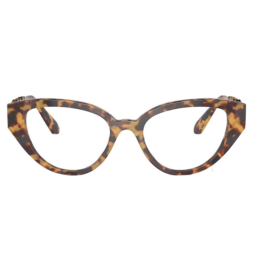 SwarovSki  Sk 2024 1040 50mm Womens Irregular Eyeglasses 50mm Havana