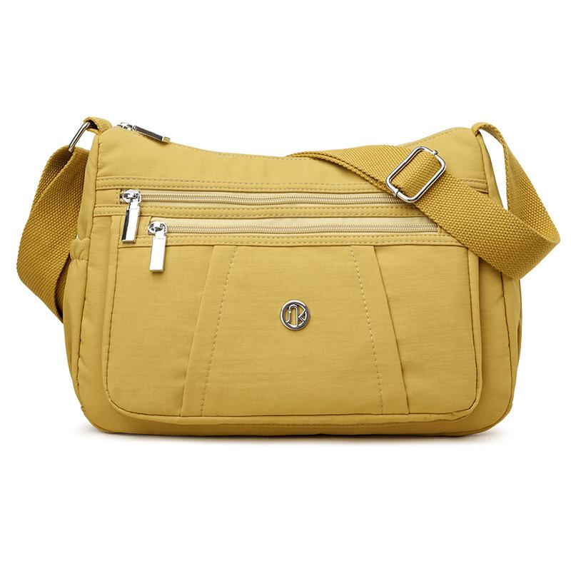 Ein-Schulter-Tasche, Schlichter und modischer Rucksack, Multifunktionales Reisen, Kleine quadratische Tasche mit mehreren Fächern