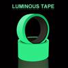 5M Ultra-Bright Glow-in-the-Dark Staircase Safety Tape Fluorescent Green Anti-Collision Adhesive Sticker with PVC Material for Stage and Fire Warning