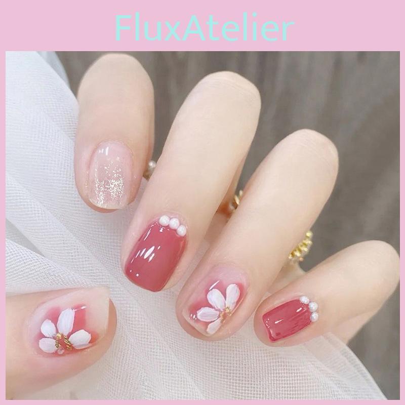 Jelly Double-sided Adhesive Nail Wraps 20-pack For Trendy Nail Designs Y34