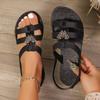Damen Sandalen Sommer Neuer Modetrend Rutschfest Verschleißbequem Schuhe für Damen Offene Zehen Lässige Sandalen