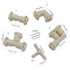 Practical Adapter Clip Plastic Water Tube Connector Adapter for Coffee Machines with Sealed Fit Corrosion Resistant