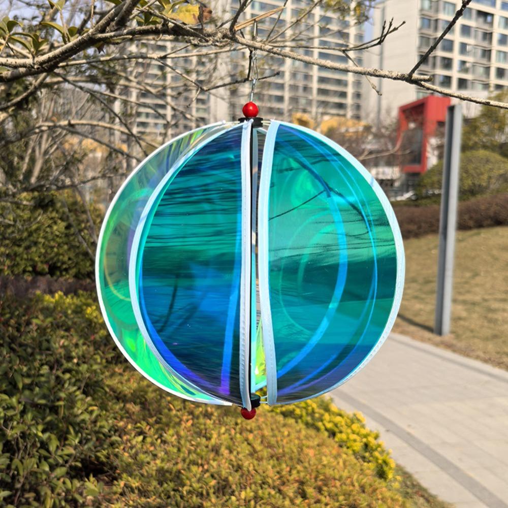 Transparentes Material Heißluftballon Windrad Buntes Design Kunststoffmaterial Heißluftballon Laterne Handgefertigtes Handwerk