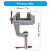 Mini Vise High Strength Stable Clamping Force Ideal For Precise Work Lightweight DIY Enthusiasts Crafting Professionals