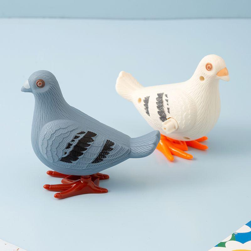 Brinquedos Divertidos de Corda - Pica-Pau Saltitante Pavão Pombo Dinossauro Quebra-Cabeça Criativo de Dar Corda Presentes para Crianças Pequenas Crianças e Bebês