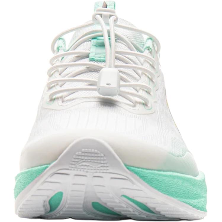 Li Ning Kids Lightweight Running Shoes Kids Sneakers White Green YKFV092-1