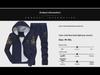 2019 Winter Maserati Y7 Herren-Sweatjacke aus Samt mit Kapuze