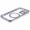 For iPhone 16 Pro Case Double Sides Tempered Glass Phone Cover Compatible with MagSafe Full Protector